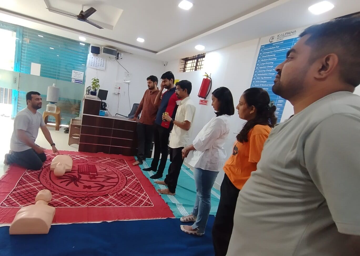 #21 When Knowledge Saves Lives: Public CPR Training by Kalpana Multispeciality Clinic, Hubballi